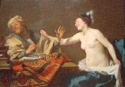 Gerard van Honthorst The steadfast philosopher painting